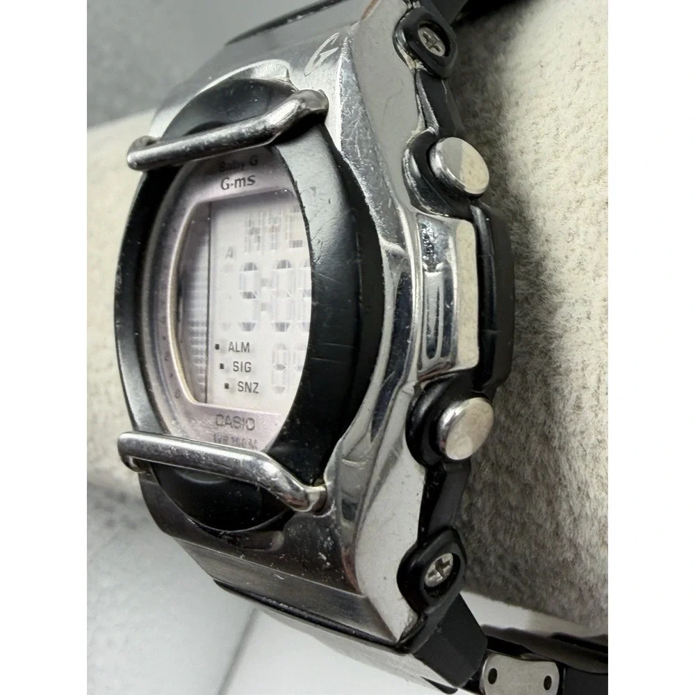 Casio Baby-G GMS MSG-161C‎ New Battery Ladies Watch 36MM 6